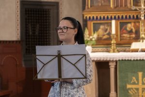 Tolle Stimme: Solistin Evelyn mit Stay